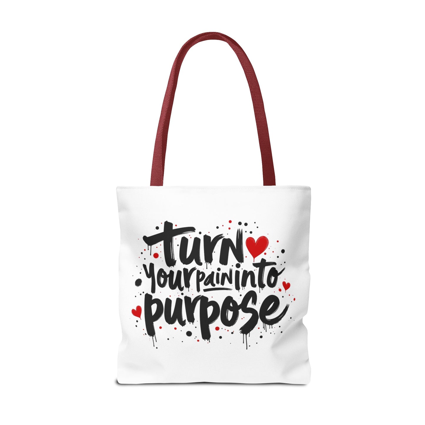Enneagram 4 Inspirational Tote Bag, Turn Your Pain Into Purpose, Enneagram Type 4, Self Growth, Personality Types