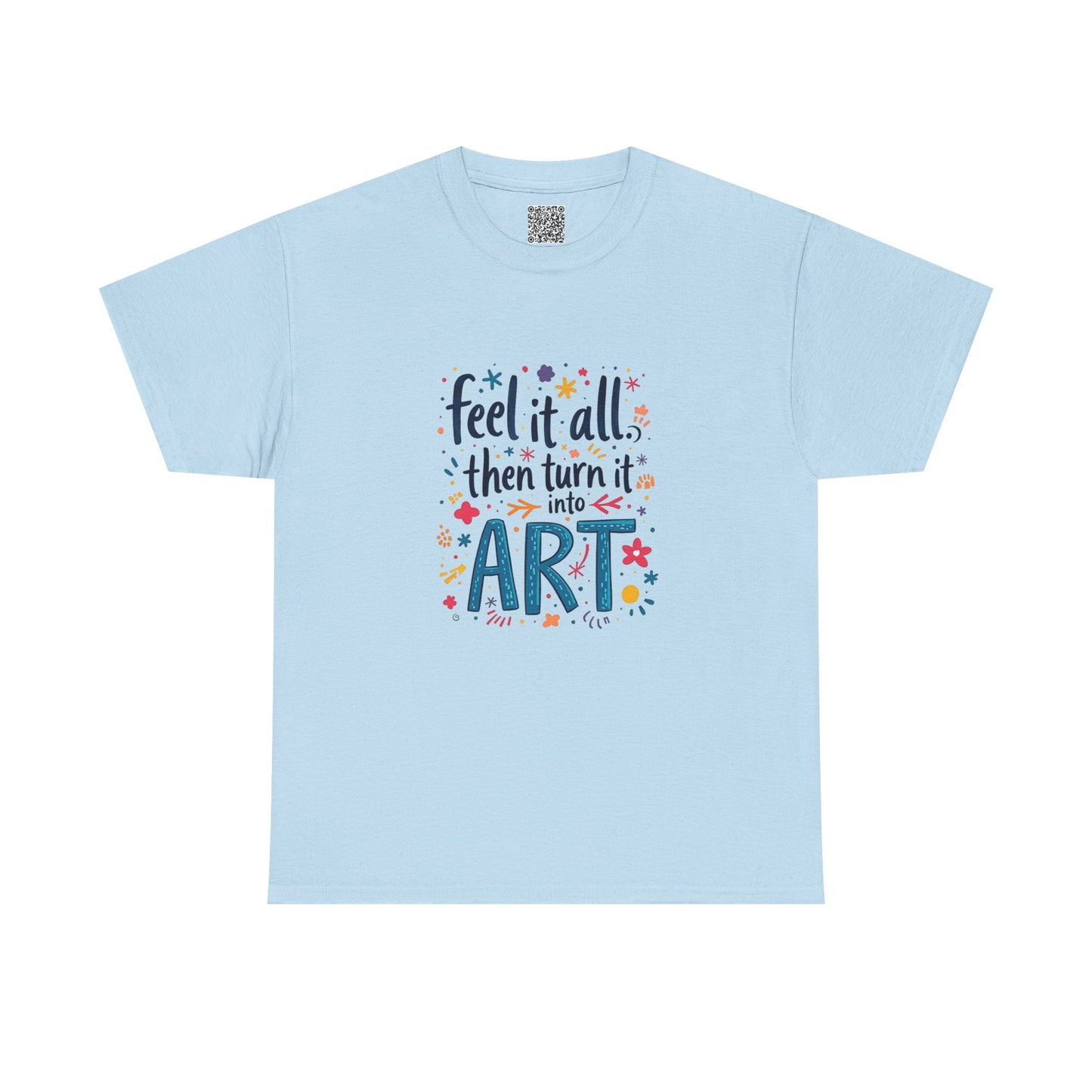 Enneagram 4 Feel, It Turn Into Art TShirt, Enneagram Type 4 Tee, Personality Types, Individualist Shirt, Self Growth, Enneagram4 Tee