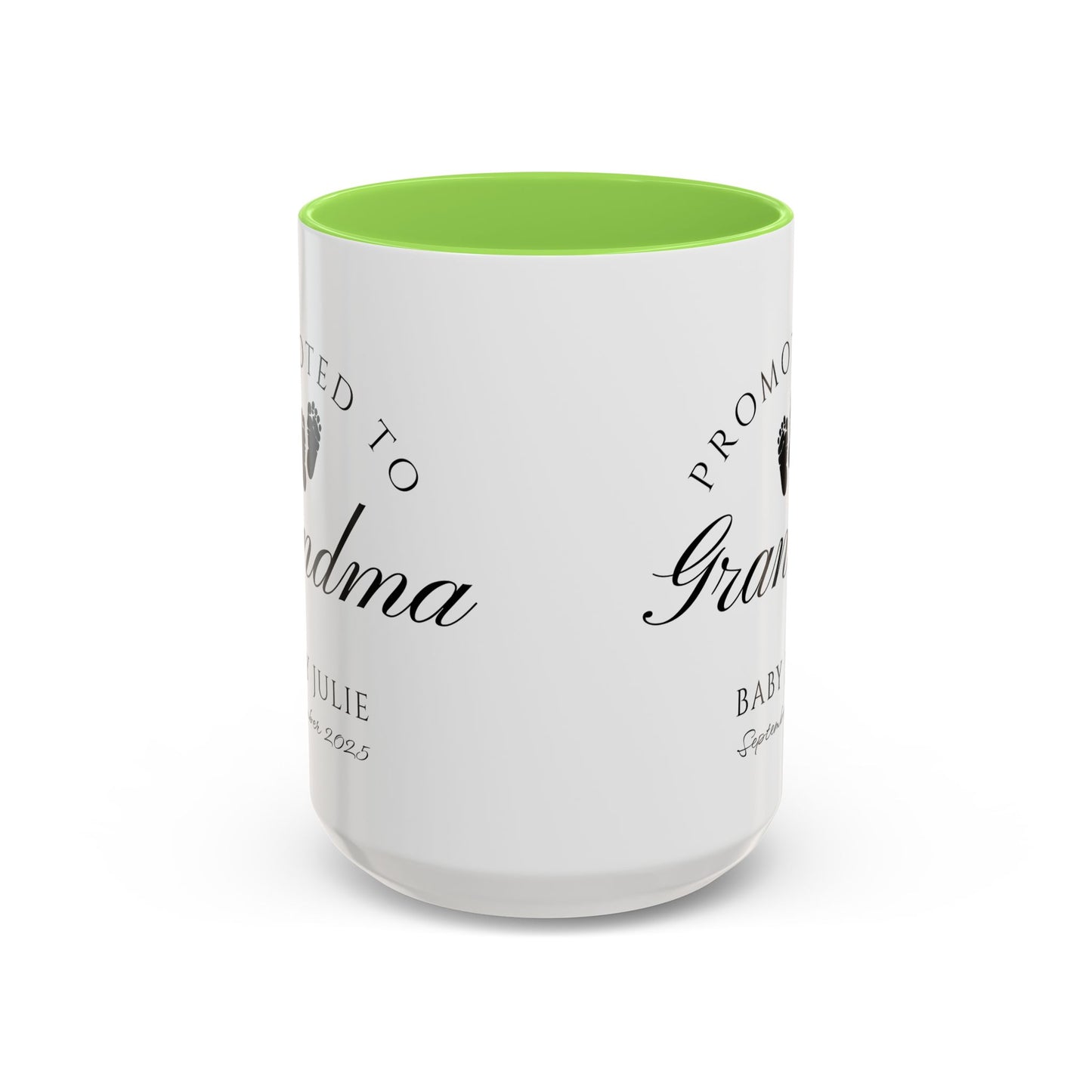 Promoted to Grandma Mug, Pregnancy Announcement Coffee Cup, Baby Reveal Gift, New Grandparent Mug, Grandma to Be Gift, Custom Baby Announcement