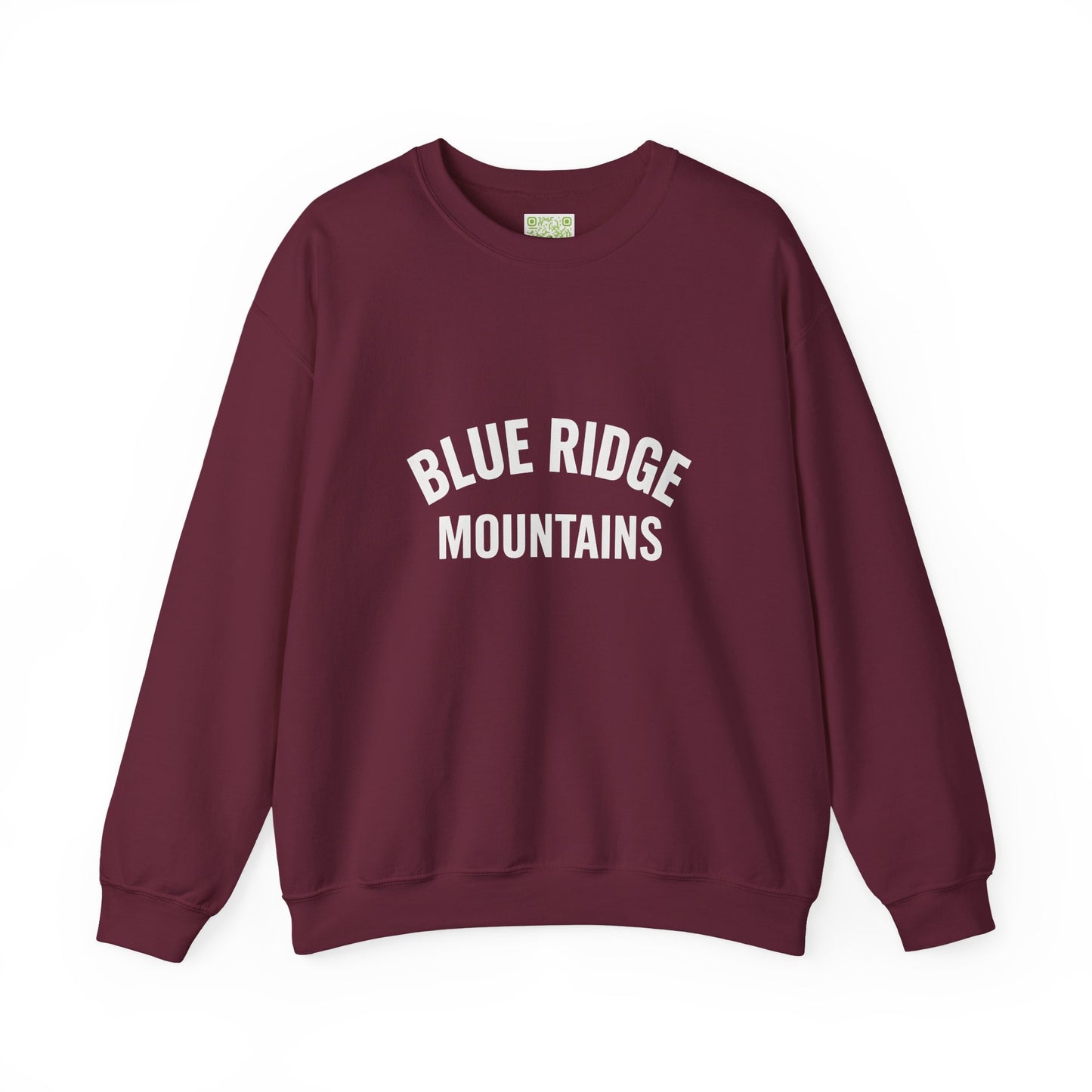 Blue Ridge Mountains Crewneck Sweatshirt, Blue Ridge Parkway, Blueridge Sweatshirt, Asheville Sweatshirt, Blue Ridge Gift