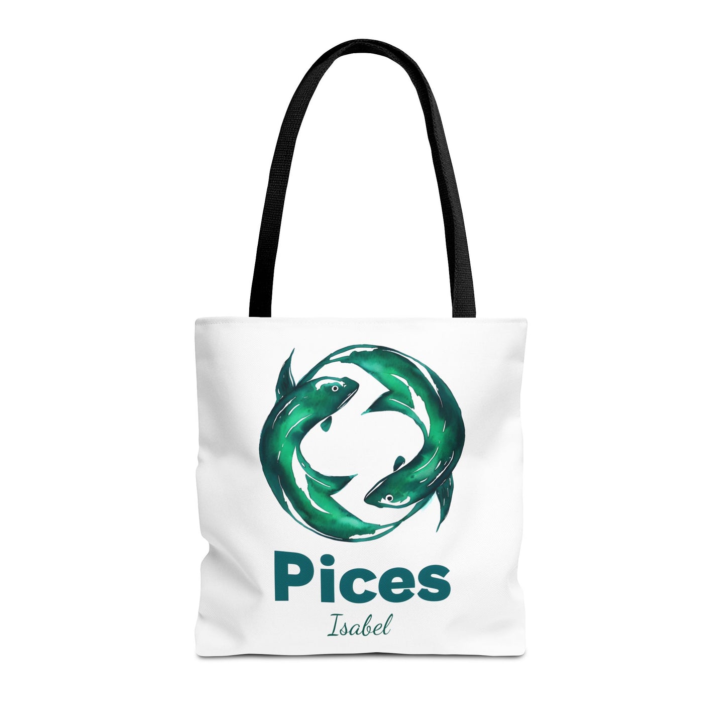 Pices Zodiac Personalized Tote Bag - Astrology Inspired, Gift for Taurus, Festival Tote, Astrology Lover's Bag, Horoscope Gift
