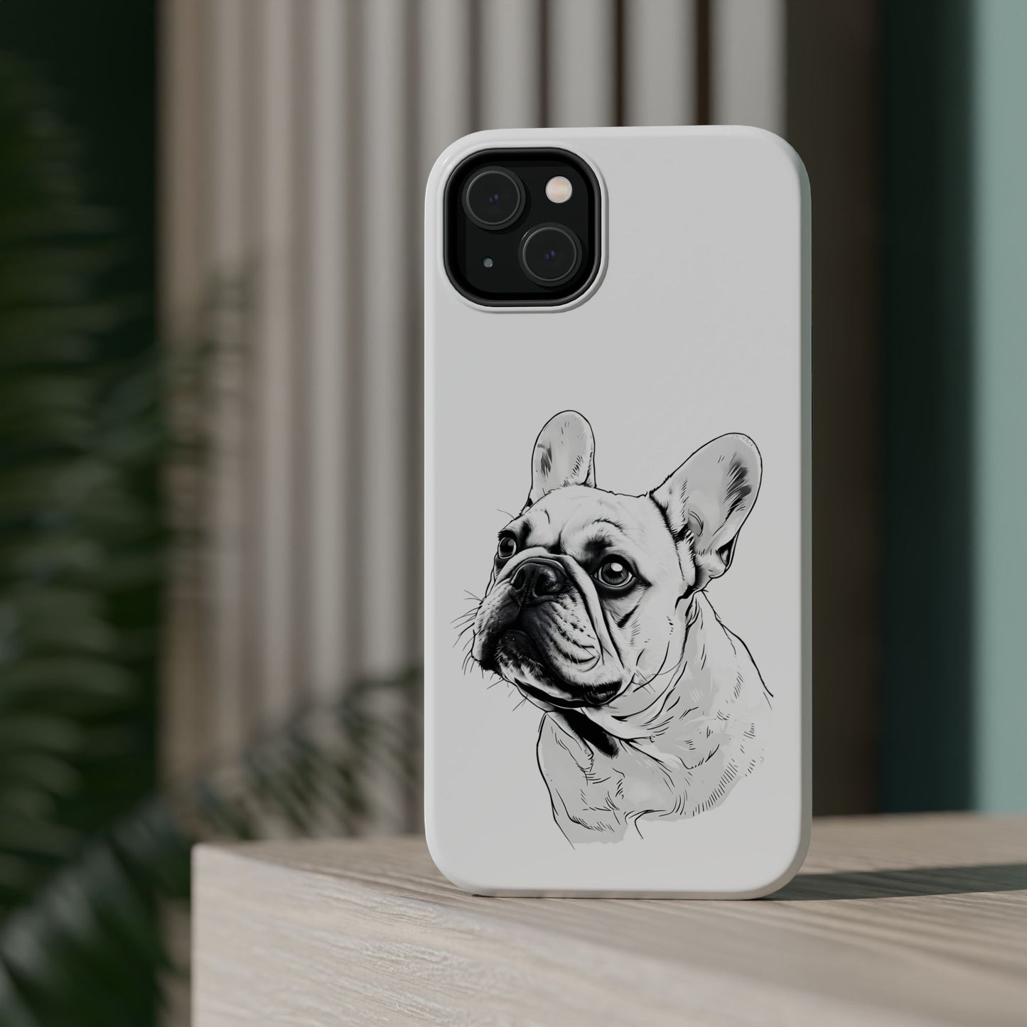 French Bulldog Magnetic Phone Case, Custom Pet Case, Durable Phone Accessories, Gift for Dog Lovers, Unique Phone Protection