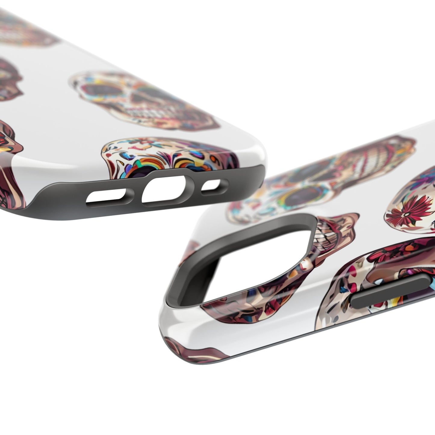 Sugar Skull Phone Case, Dia De Los Muertos, Day Of The Dead, Mexican Tradition, Sugar Skull Art, Wireless Charger