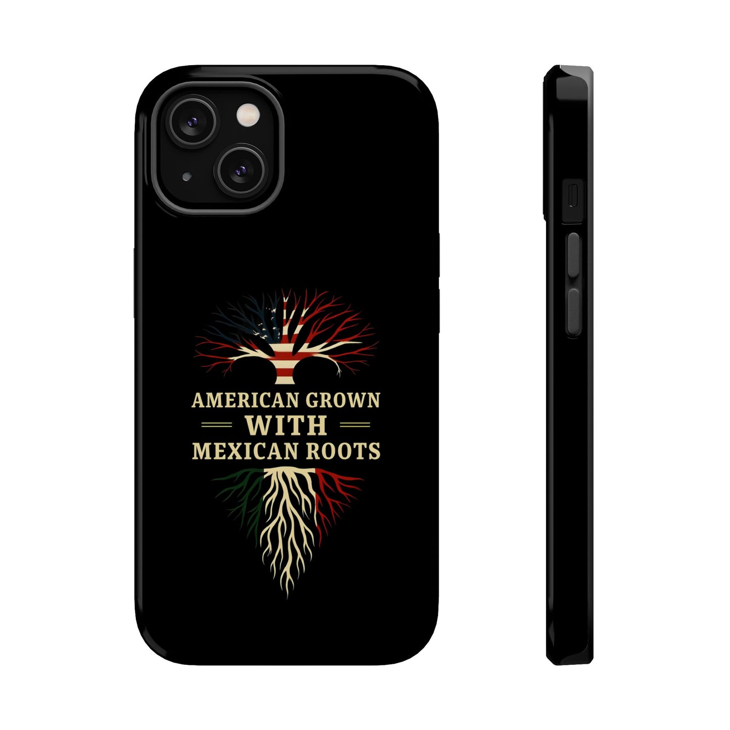 American Grown Magnetic Phone Case, Custom Tough Phone Cover, Unique Phone Accessory, Gift for Her, Multicultural Pride
