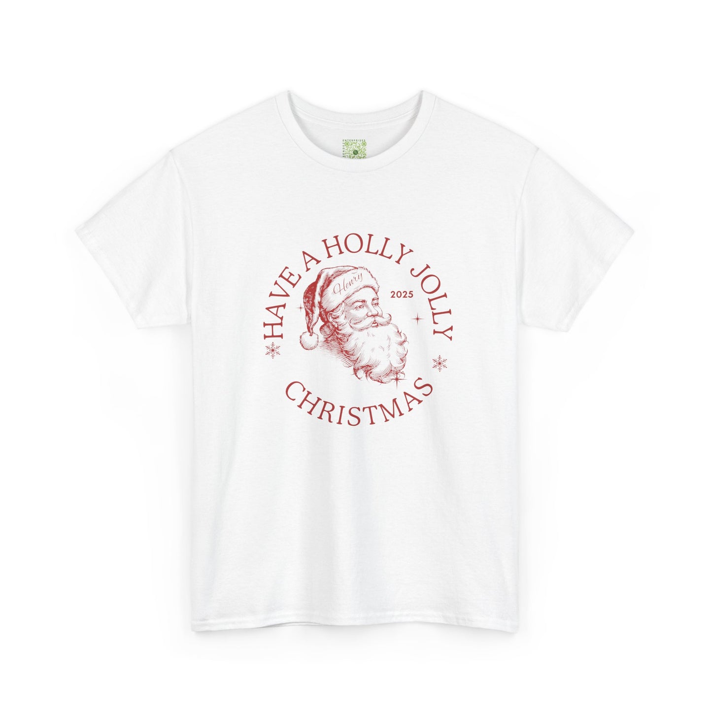 Vintage Santa tshirt, Have a Holly Jolly Christmas Shirt, Vintage Santa 2025 Tee, Retro Holiday Family Gift