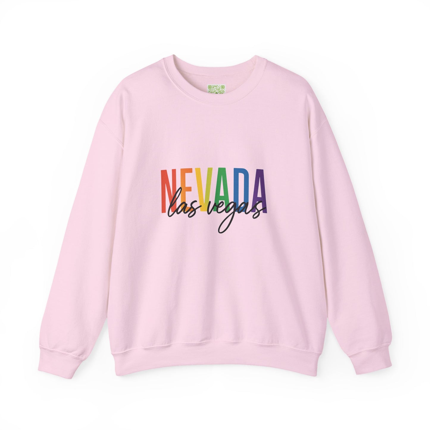 Nevada Las Vegas Pride Crewneck Sweatshirt, Pride Month Shirt, Bisexual Shirt, Queer Shirt, LGBT Shirt, Trans Shirt