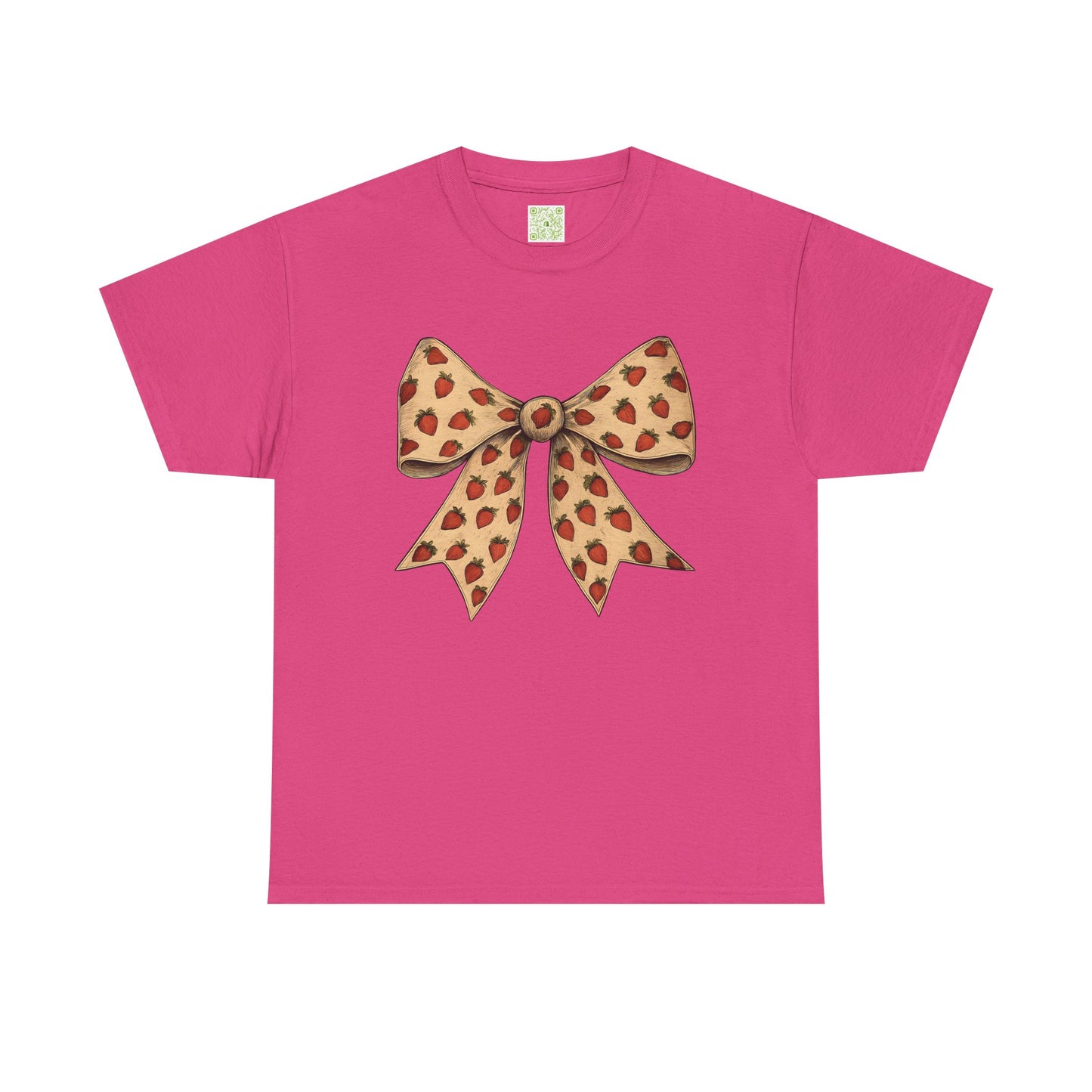 Strawberry Coquette Bow Shirt, Cute Summer Shirt, Summer Vibes, Strawberry Season Tee, Coquette Summer, Strawberry Top