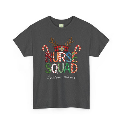 Personalized Nurse Squad Holiday Tee, Snowman Shirt, Christmas Womens, Future Nurse Gift, Nurse Gift, Gift For Nurse