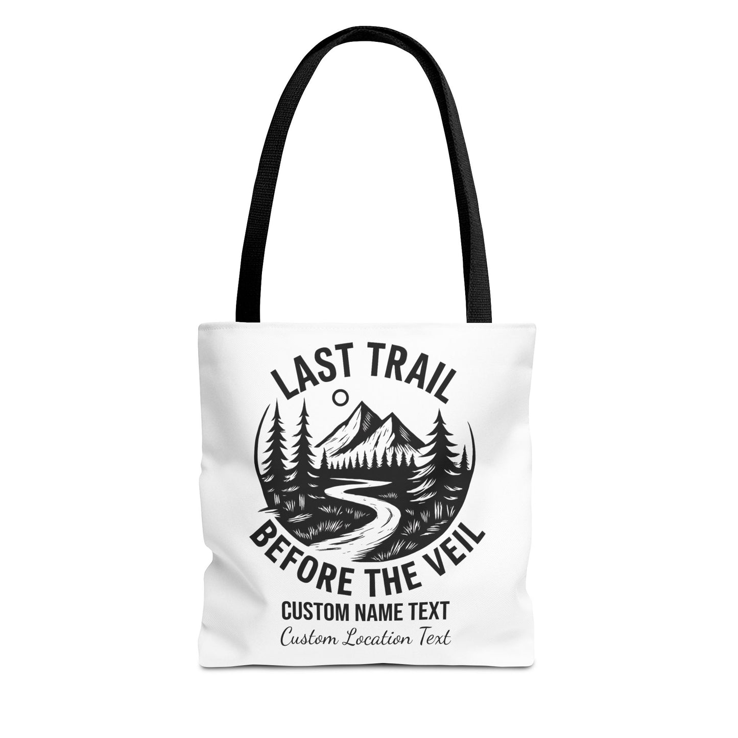 Bachelorette Last Trail Before the Veil Tote, Bride Tote Bag, Bridesmaid Tote Bags, Hen Party Favors, Bride Squad