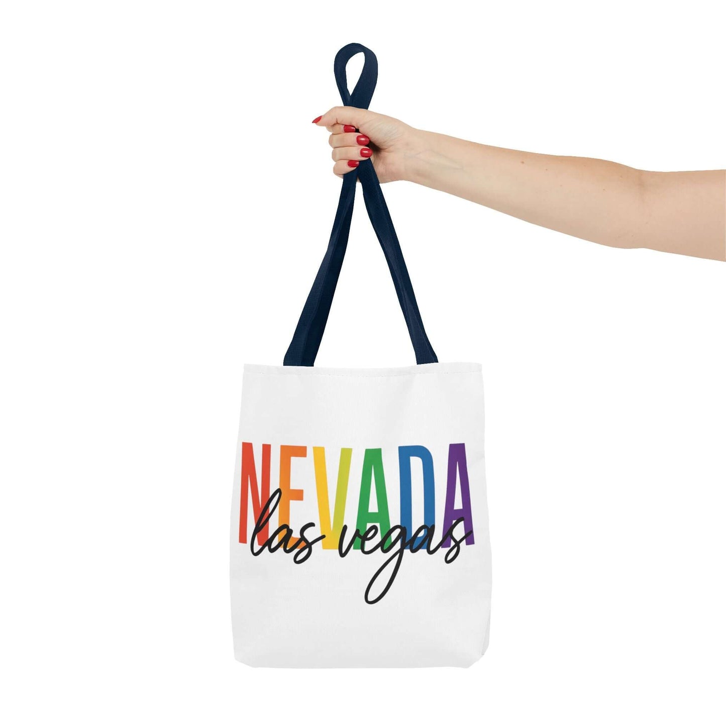 Pride Las Vegas Nevada Tote, Pride Month Tote, Bisexual Pride Bag, LGBT Tote, Transgender Gift, Lesbian Tote, Equal Rights Bag