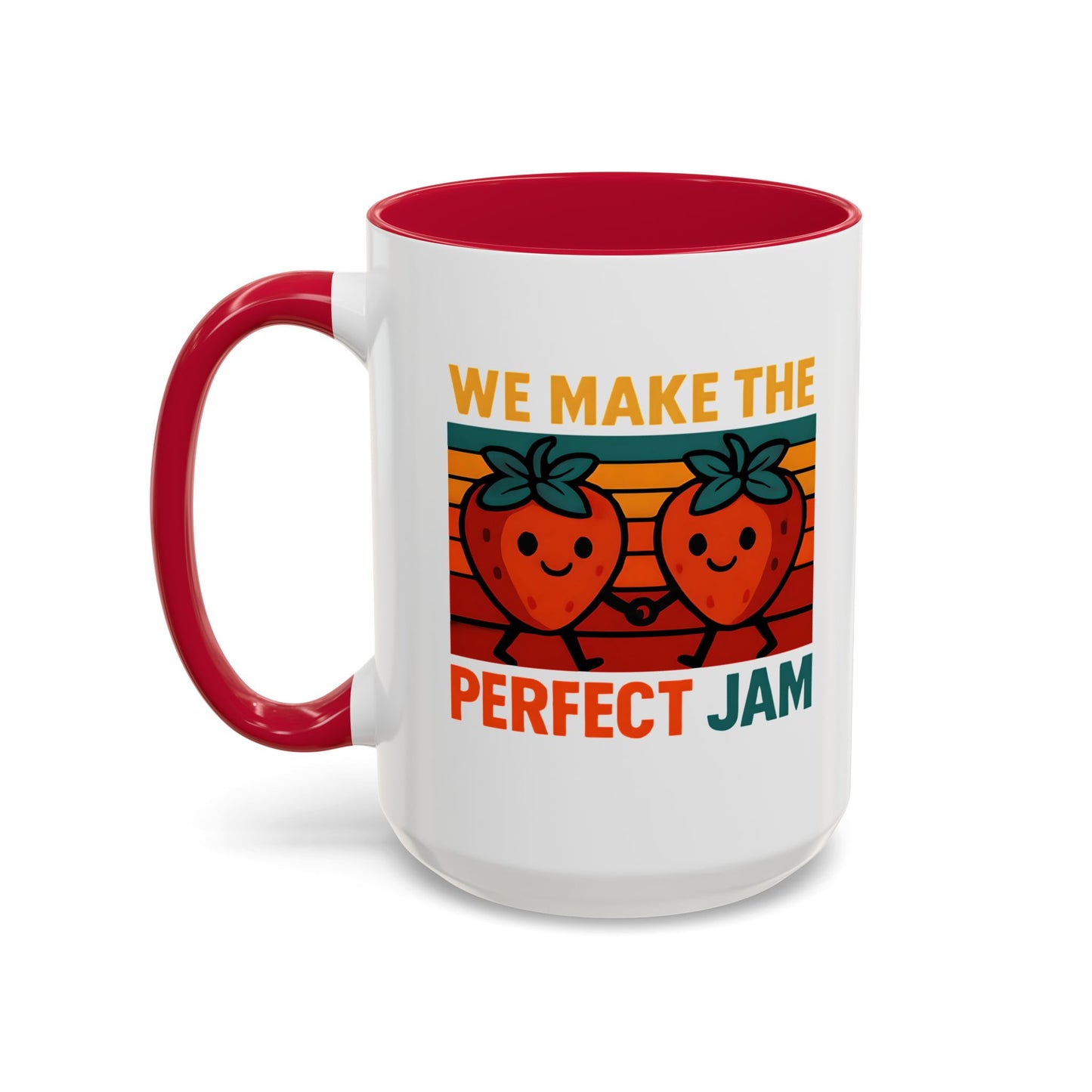 Humorous Strawberry Jam Coffee Mug, Summer Vibes Mug, Strawberry Mug, Food Humor Mug, Hilarious Mug, Gift Idea