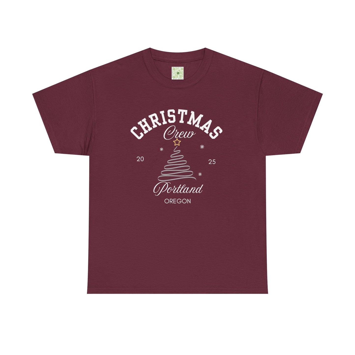 Christmas Crew Shirt 2025, Personalized Holiday Matching Tee, Family Vacation Christmas Outfit