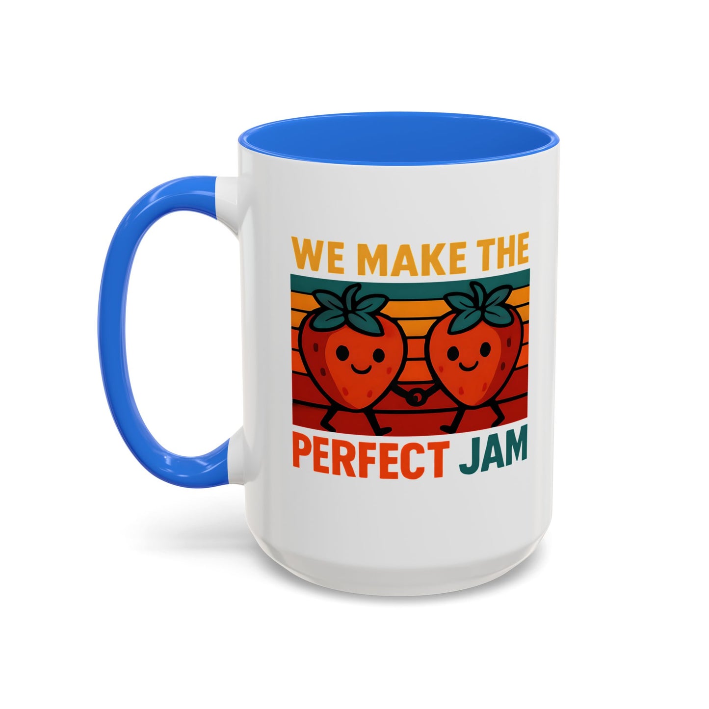 Humorous Strawberry Jam Coffee Mug, Summer Vibes Mug, Strawberry Mug, Food Humor Mug, Hilarious Mug, Gift Idea