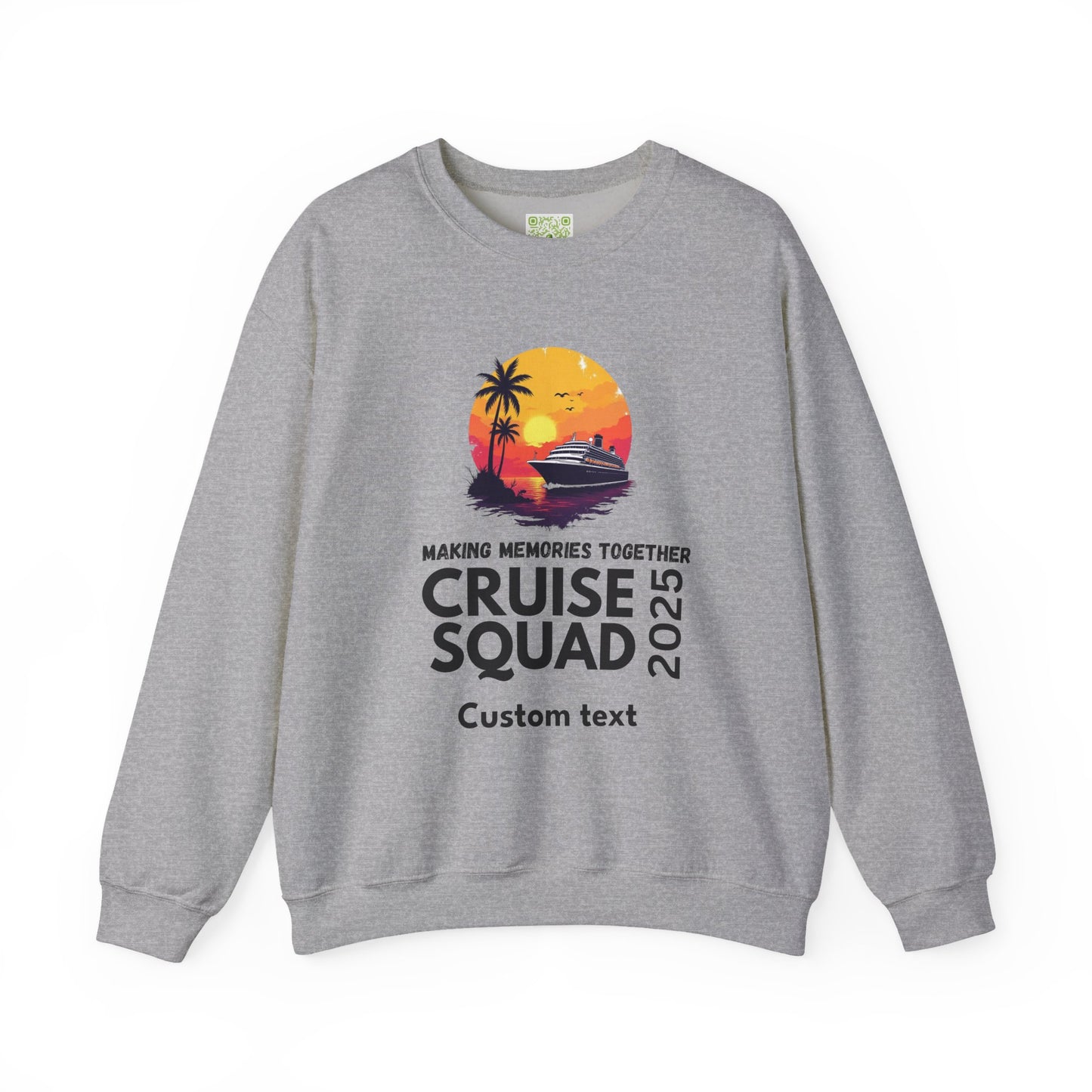 Personalized Cruise Squad 2025 Sweatshirt, 2025 Cruise Sweatshirt, Family Cruise Sweatshirt, Custom Cruise Apparel, Cruise Gifts