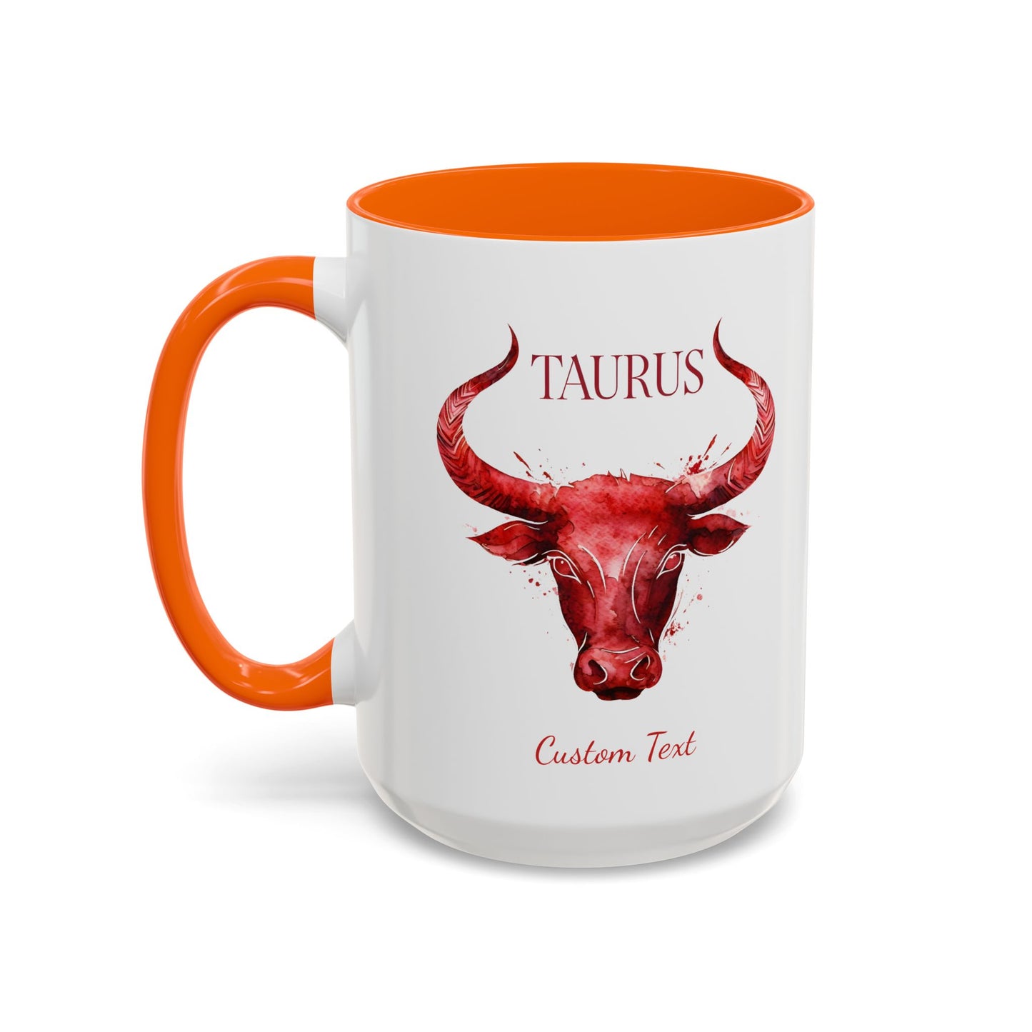 Personalized Taurus Coffee Mug, Zodiac Mug, Astrology Mug, Taurus Zodiac Gift, Custom Zodiac Gift, Birth Month Cup