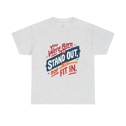 Enneagram 4 You Were Born to Stand Out Tee, Motivational Graphic Tshirt, Creative Souls Gift, Casual Wear, Unisex Tee