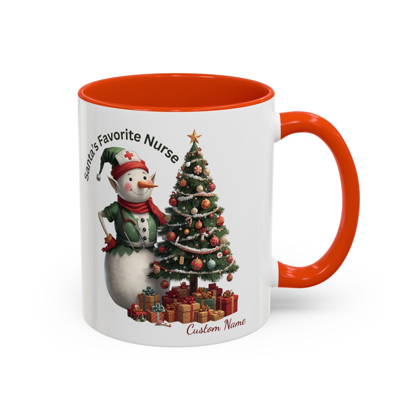 Nurse Christmas Mug, Future Nurse Gift, Nurse Practitioner, Snowman Mug, Nursing Graduation, Christmas Gifts