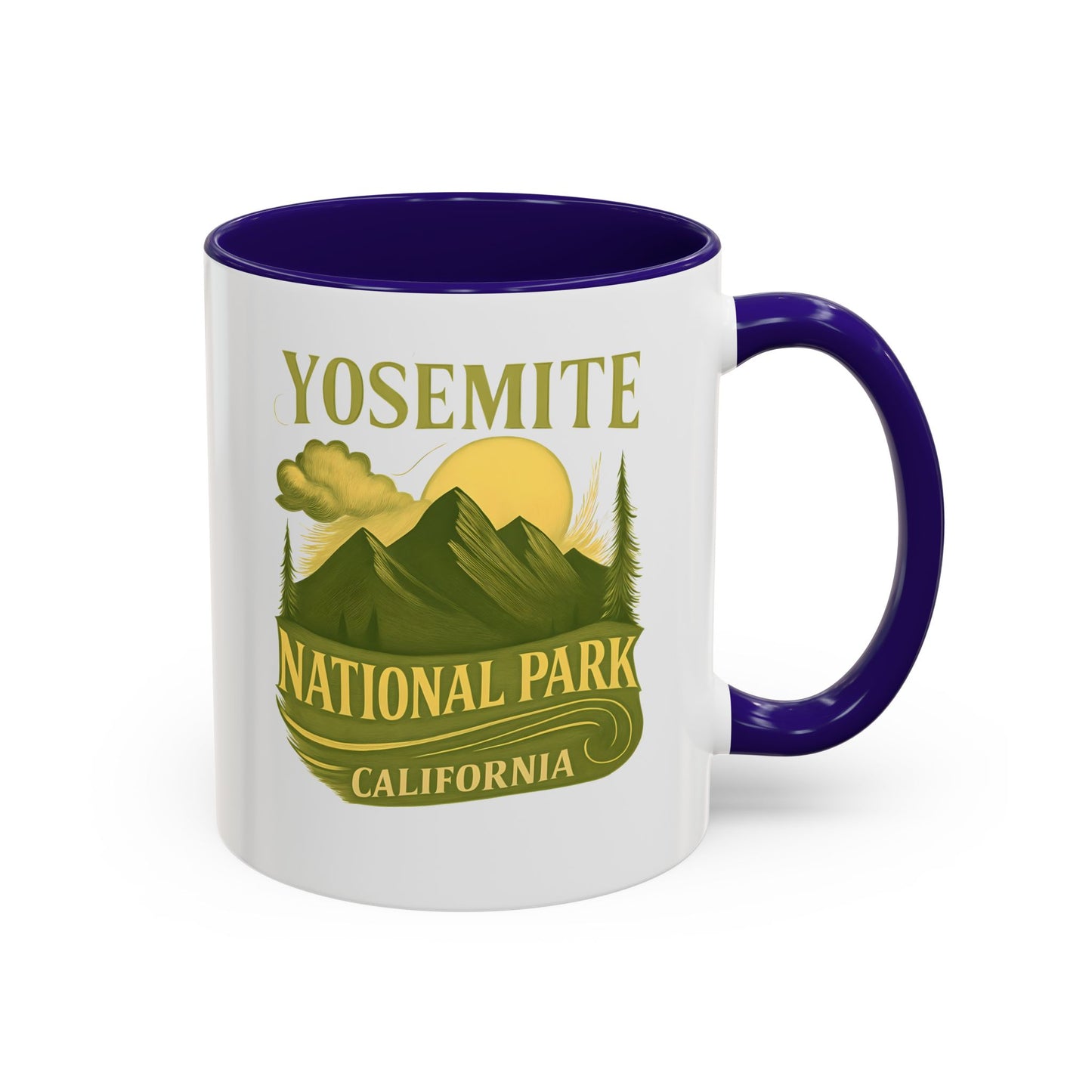 Yosemite National Park Accent Mug, Yosemite Gift, Yosemite Travel Gift, California Trip, Granola Girl Gift