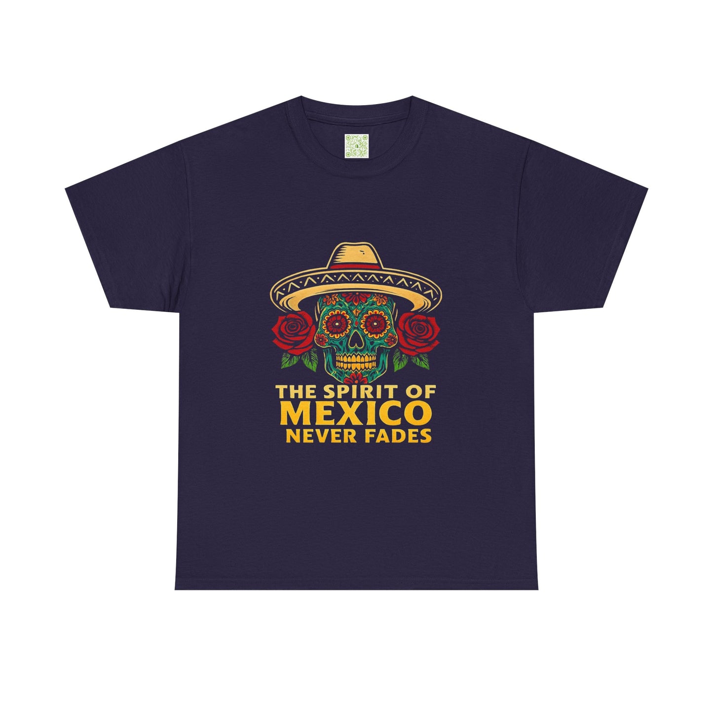 Spirit of Mexico Never Fades Tee, Hispanic Heritage, Mexican Pride, Immigrant Rights, Mexican Culture, Brown Pride Shirt