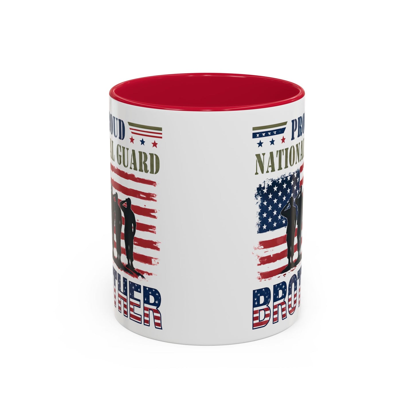 National Guard, Proud Brother Coffee Mug, Veteran Appreciation Mug, Military Family Gift, Army Gifts, Tactical Gifts