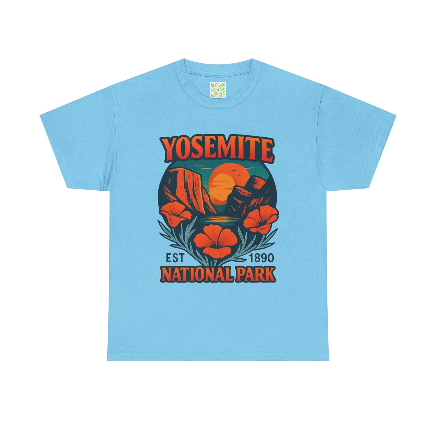 Vintage Yosemite National Park Tee, Nature Lover Shirt, Eco-Friendly Gift, Unisex Hiking Apparel, Yosemite Shirt