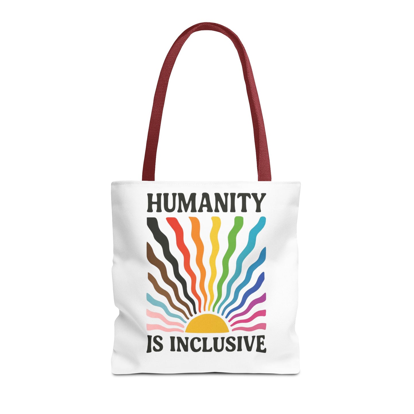 Humanity Is Inclusive Tote Bag, Pride Month Tote, LGBT Tote, Lesbian Tote, Equal Rights Tote, Trans Tote, Gift
