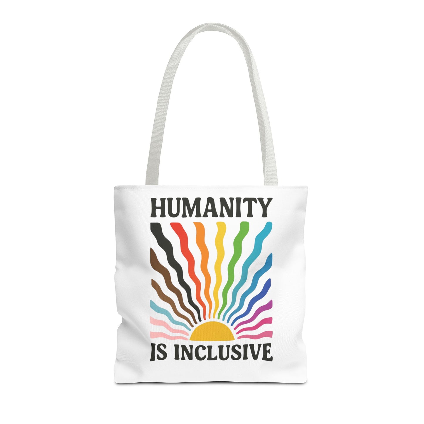 Humanity Is Inclusive Tote Bag, Pride Month Tote, LGBT Tote, Lesbian Tote, Equal Rights Tote, Trans Tote, Gift