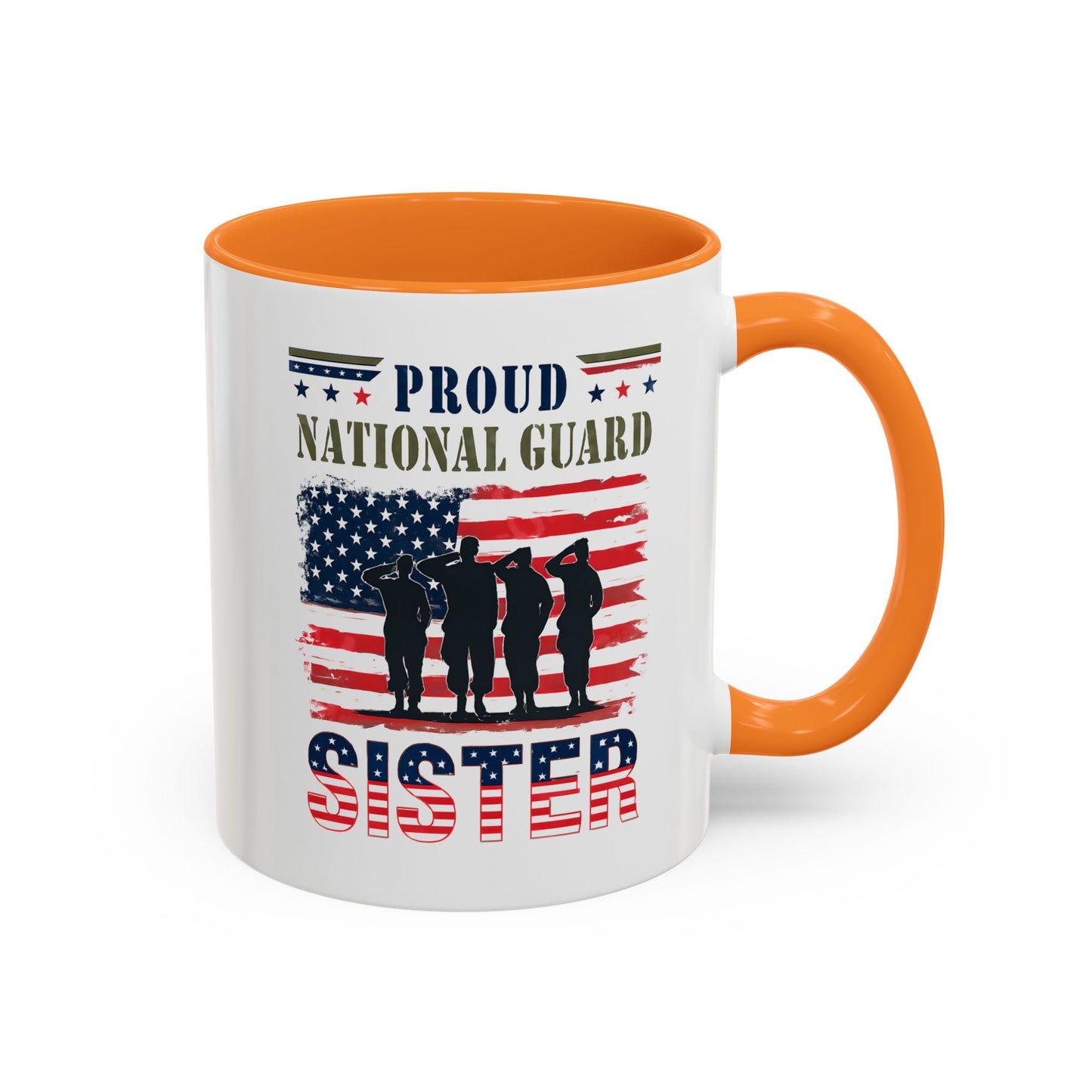 National Guard, Proud Sister Mug, Army National Guard, Armed Forces Gift, Veteran Appreciation, Gift For Heroes