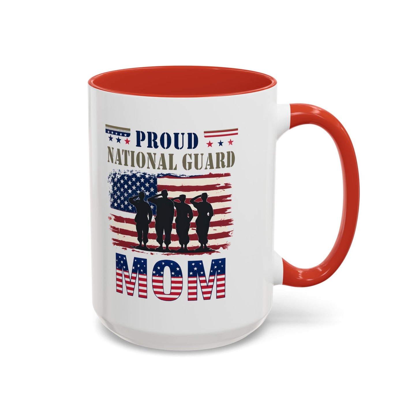 Proud National Guard Mom Mug, Army National Guard, Armed Forces, Veteran Appreciation, Military Family Gift