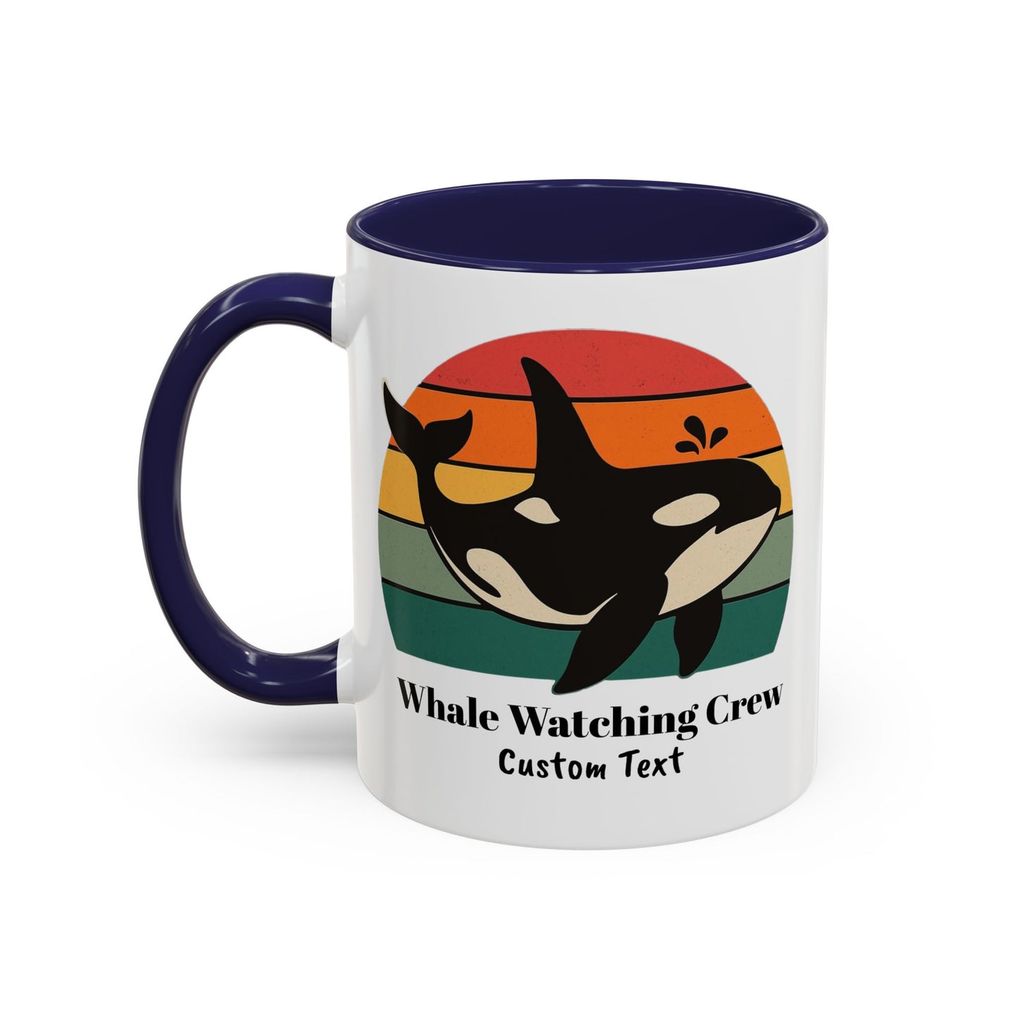 Personalized Orca Whale Coffee Mug, Whale Watching Mug, Whale Gifts, Alaskan Cruise, Blue Whale, Beluga Whale, Maui Excursion