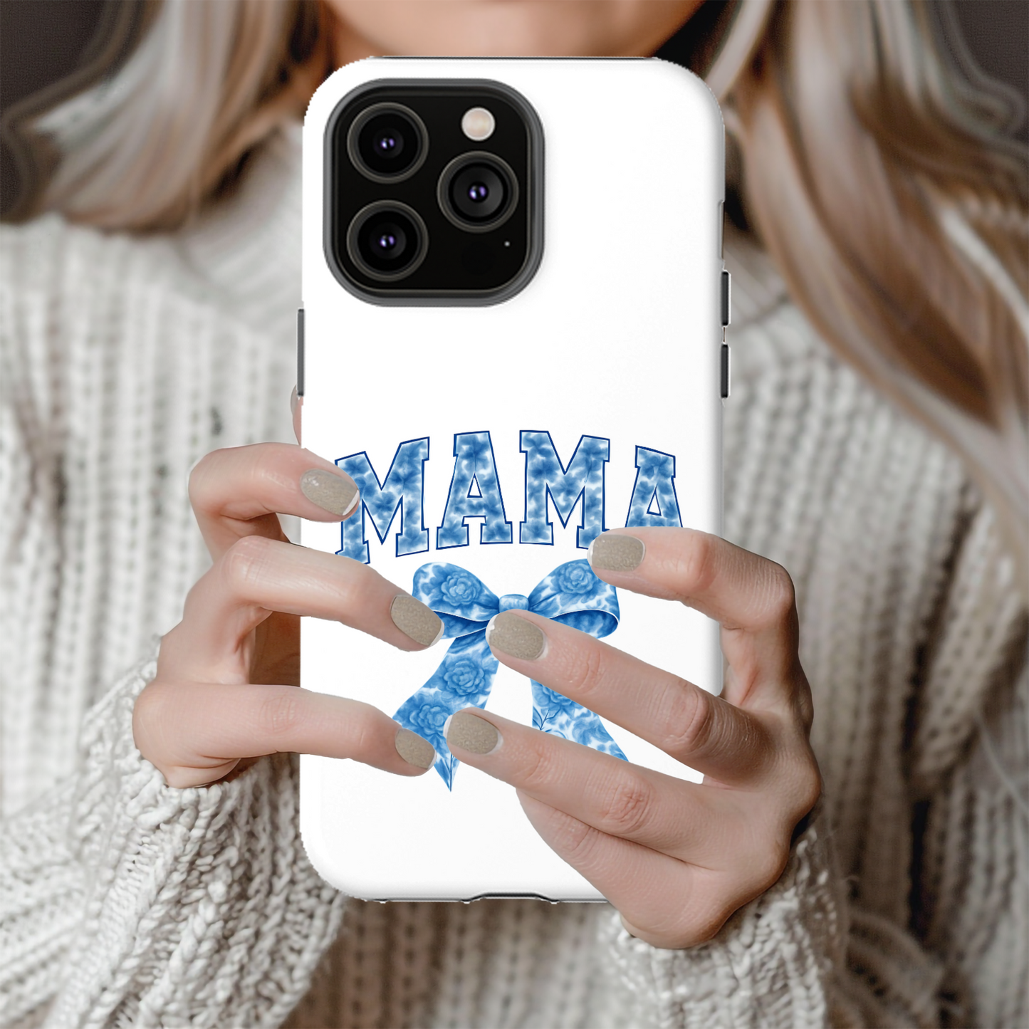 Mama Coquette Phone Case, Coquette Phonecase, Toile Phone Case, Mom Phone Case, Summer Phone Case, Durable
