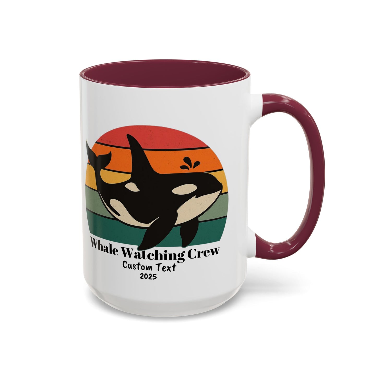 Orca Whale, Orcas Mug, Personalized , Whale Watching Mug, Whale Gifts, Alaskan Cruise, Blue Whale, Beluga Whale, Maui Excursion