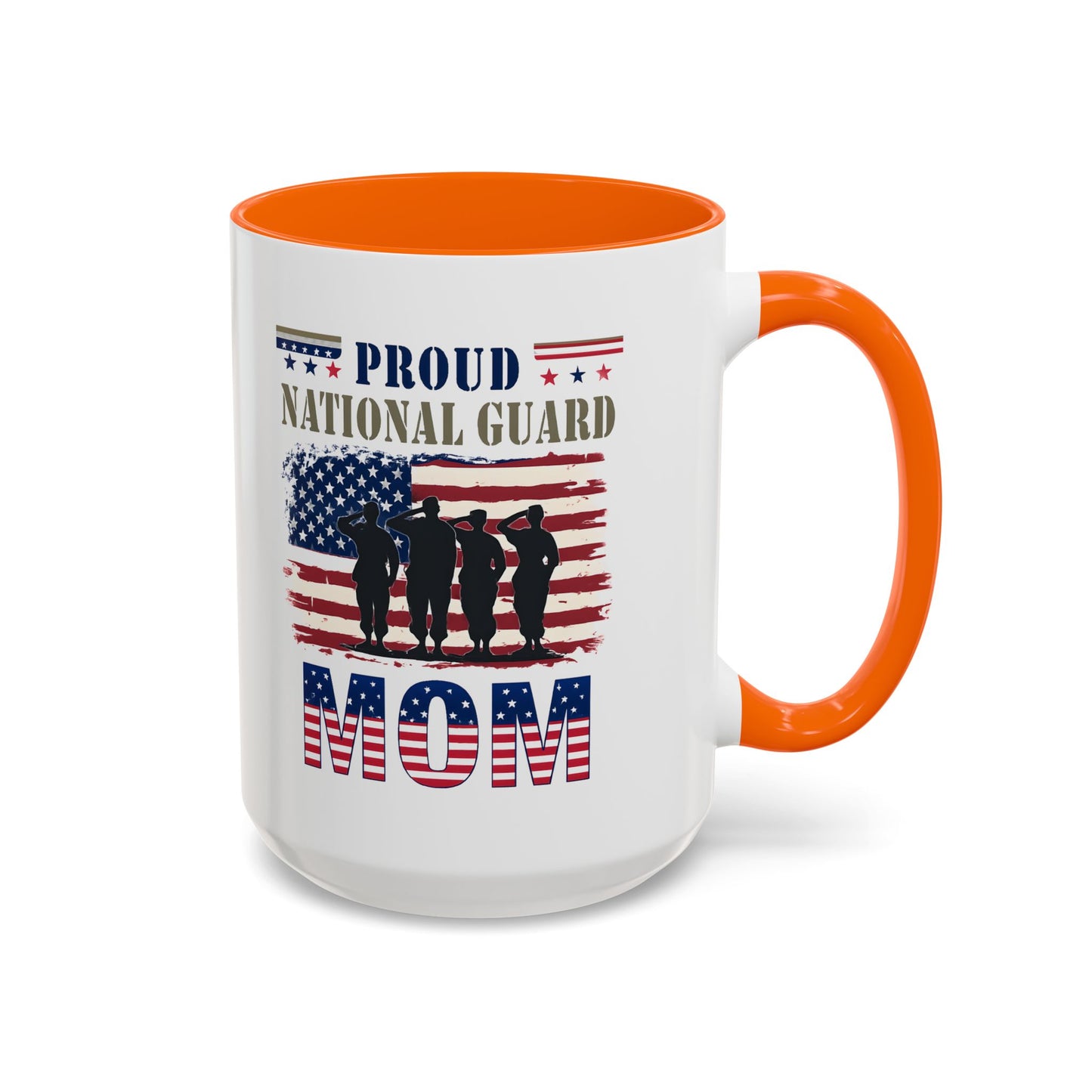 Proud National Guard Mom Mug, Army National Guard, Armed Forces, Veteran Appreciation, Military Family Gift