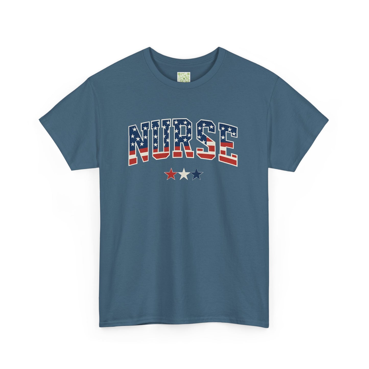 Patriotic Nurse T-Shirt, Cute Nurse Shirt, Gift for Nurse, Independence Nurse, July 4th Nurse, Red White Blue Nurse