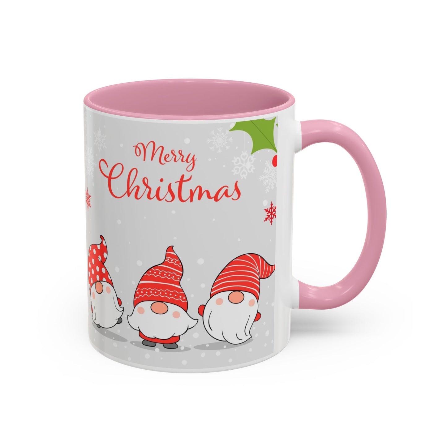Dancing Merry Christmas Gnome Mug, Cute Holiday Coffee Cup, Festive Winter Gift for Gnome Lovers, Christmas Morning Hot Cocoa Cup, Holiday Drinkware