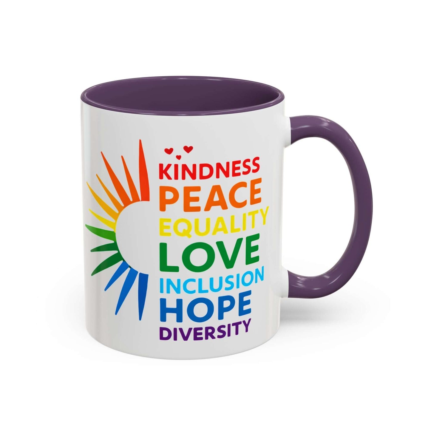 LGBTQ Pride Coffee Mug: Colorful Affirmations, LGBTQ Gift