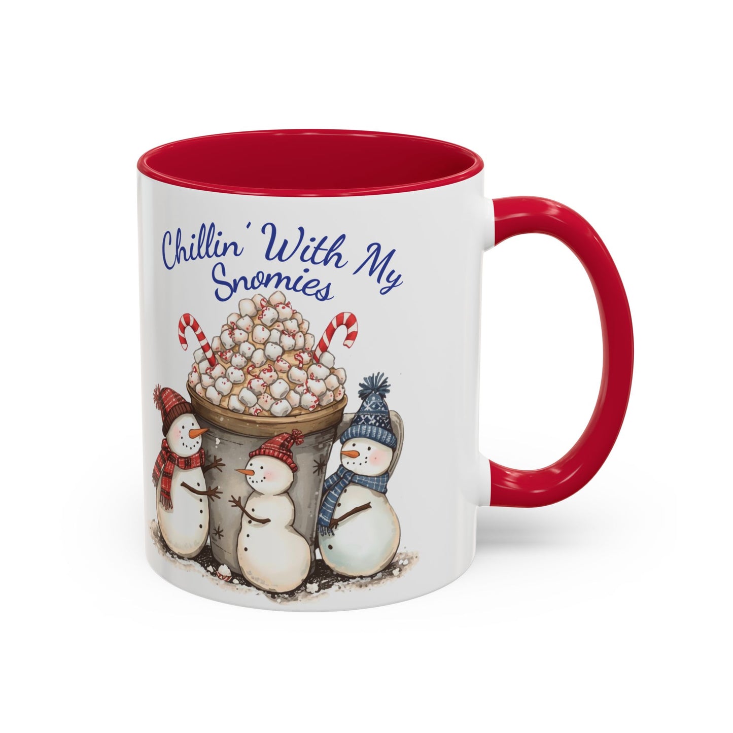 Snowman Holiday Mug - Festive Hot Cocoa Cup, Gift for Winter Lovers, Cozy Drinkware for Christmas, Cute Ceramic Coffee Mug