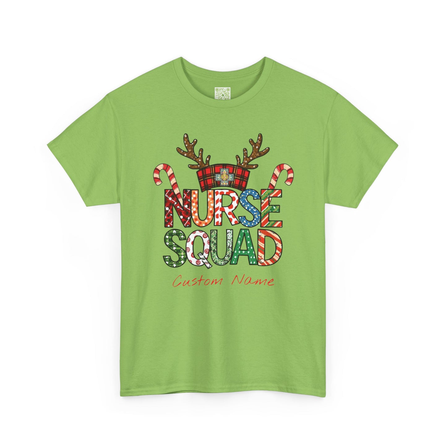 Personalized Nurse Squad Holiday Tee, Snowman Shirt, Christmas Womens, Future Nurse Gift, Nurse Gift, Gift For Nurse