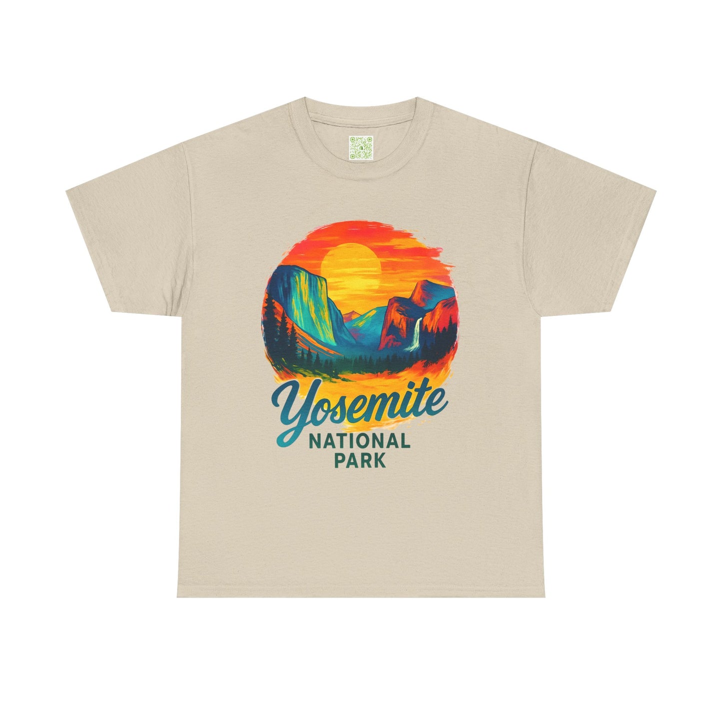 Retro Sunset Yosemite National Park Tee, Yosemite Shirt, Yosemite Gift, Wildflower Yosemite, Yosemite El Capitan