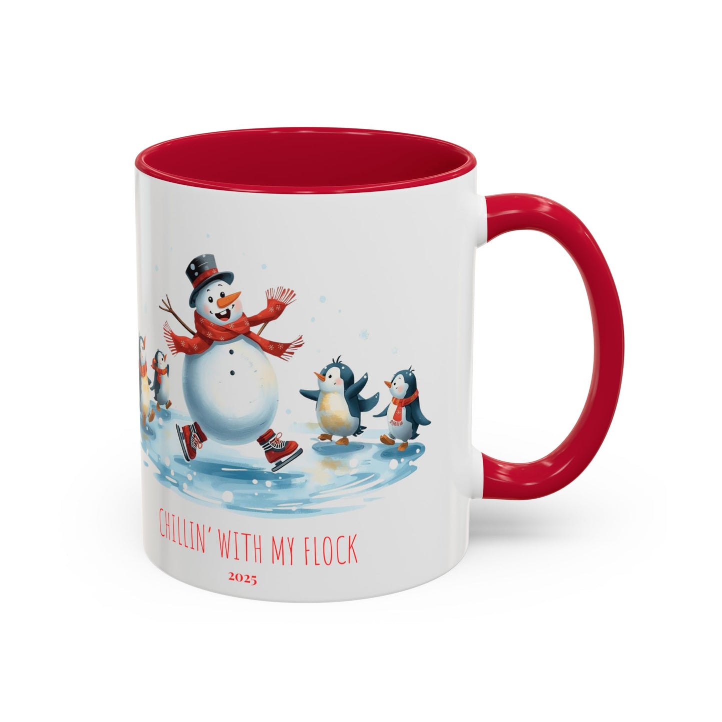 Christmas Snowman Mug – Cute Holiday Coffee Cup, Snowman Lover Gift, Hot Chocolate Mug, Christmas Cocoa Cup, Gift for Her 2025