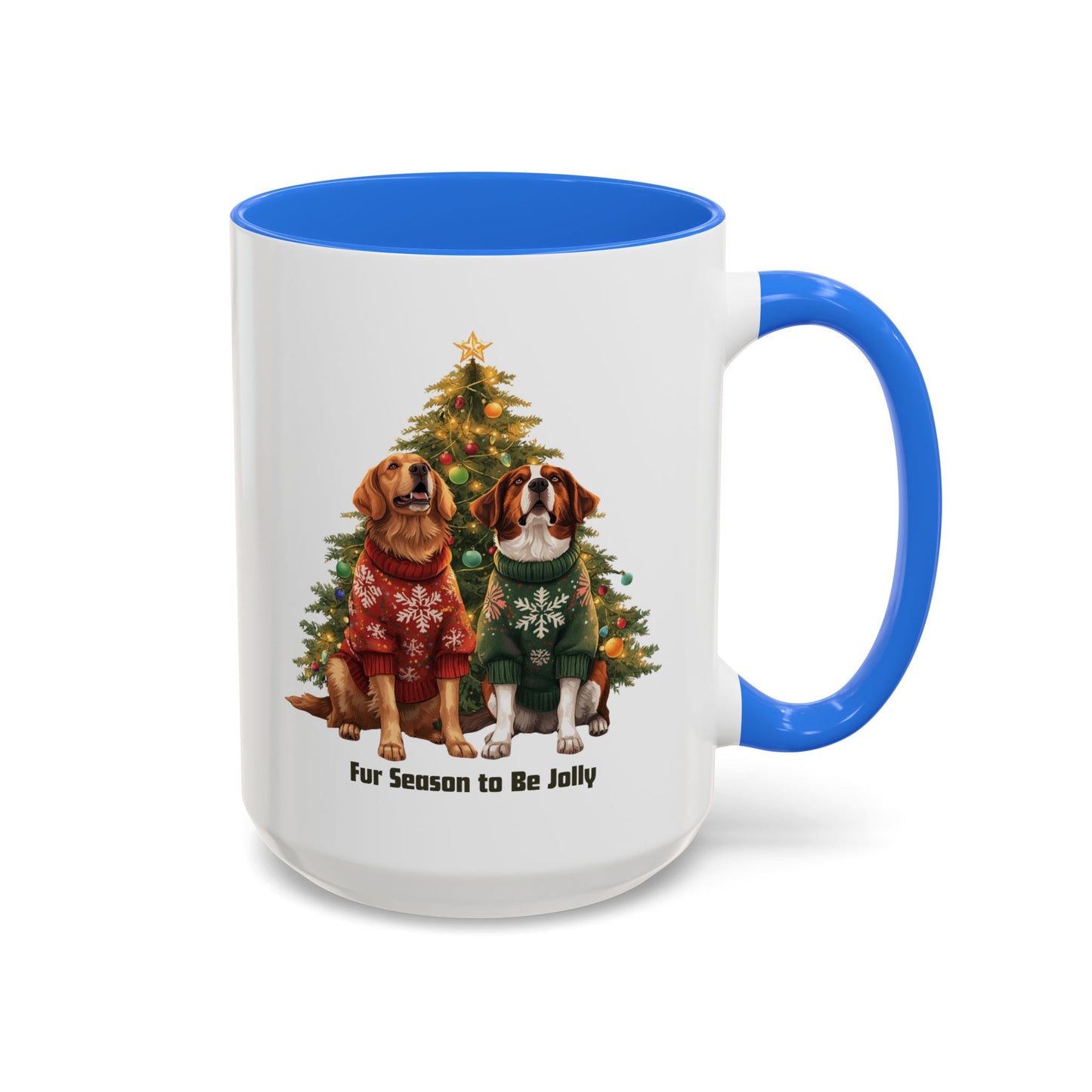 Festive Dog-Themed Mug for Pet Lovers, Dog Christmas Mug, Cute Christmas Dog Mug, Custom Dog Mom Mug, Merry Christmas