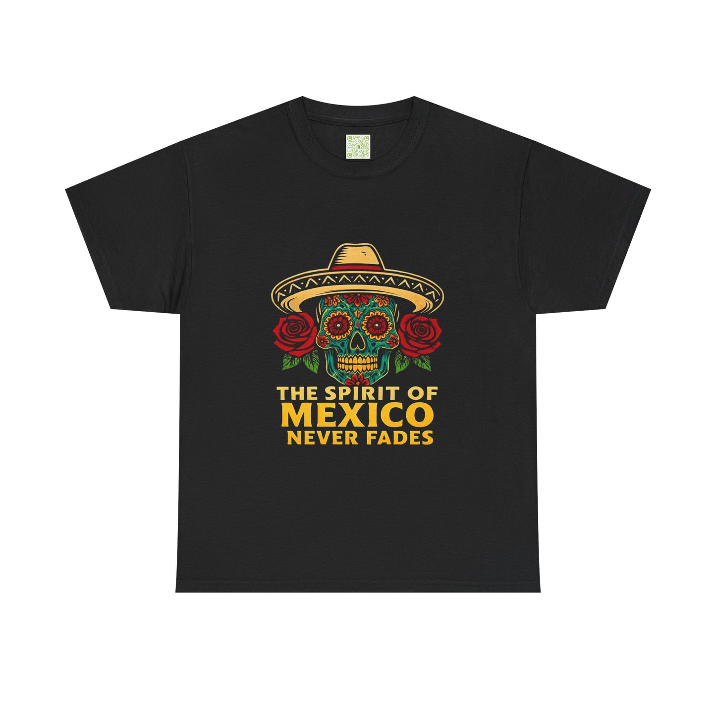Spirit of Mexico Never Fades Tee, Hispanic Heritage, Mexican Pride, Immigrant Rights, Mexican Culture, Brown Pride Shirt