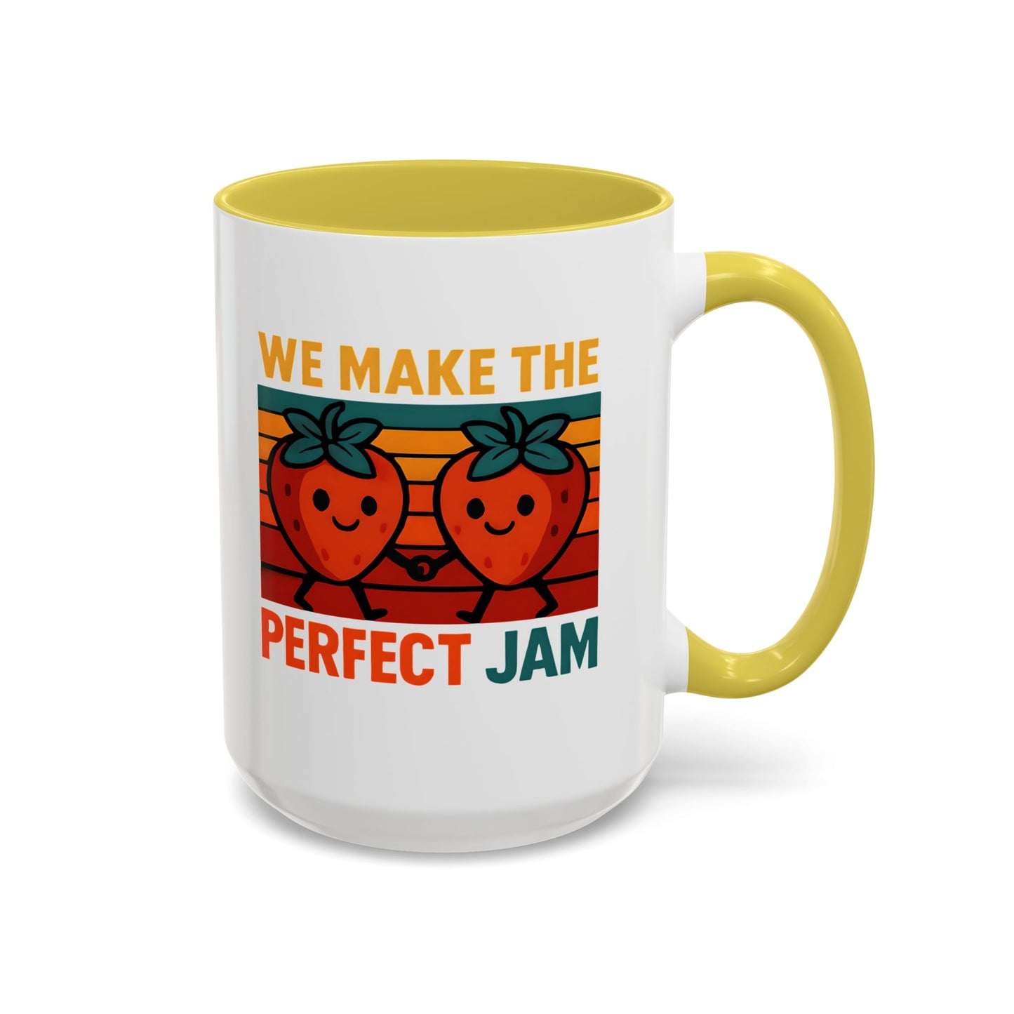 Humorous Strawberry Jam Coffee Mug, Summer Vibes Mug, Strawberry Mug, Food Humor Mug, Hilarious Mug, Gift Idea