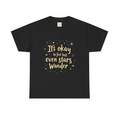 Enneagram 4 T-Shirt, It's Okay Even Stars Wander, Personality Types Tee, Enneagram Type 4 Gift, Self Growth Shirt