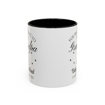 You’re Going to Be a Grandpa Mug, Pregnancy Announcement Coffee Cup, New Grandpa Gift, Baby Reveal Mug for Grandparents, Personalized Baby Announcement