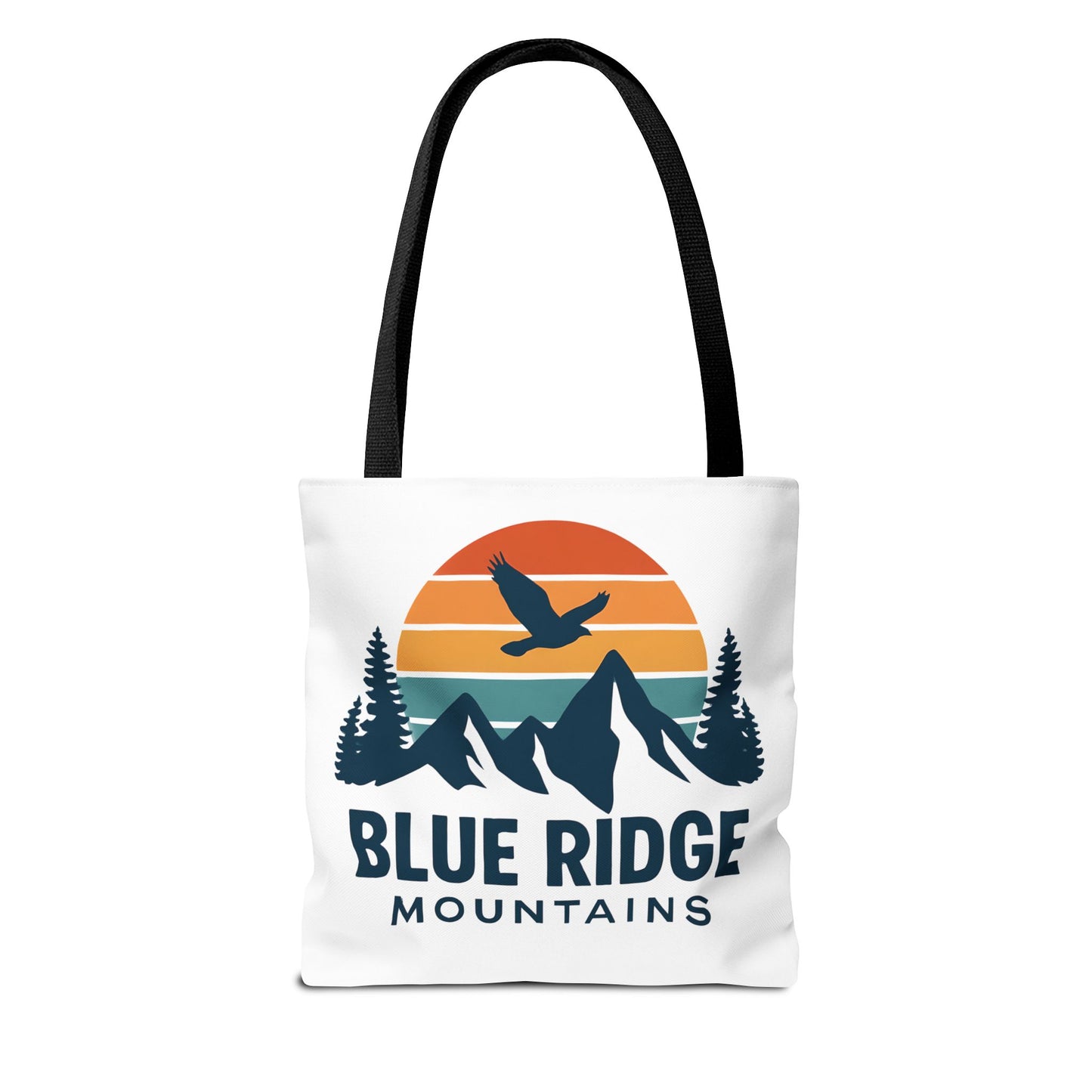 Blue Ridge Mountains Tote, Blue Ridge Parkway Bag, Appalachian Trail Tote, Smokey Mountains Gift, North Carolina Gift