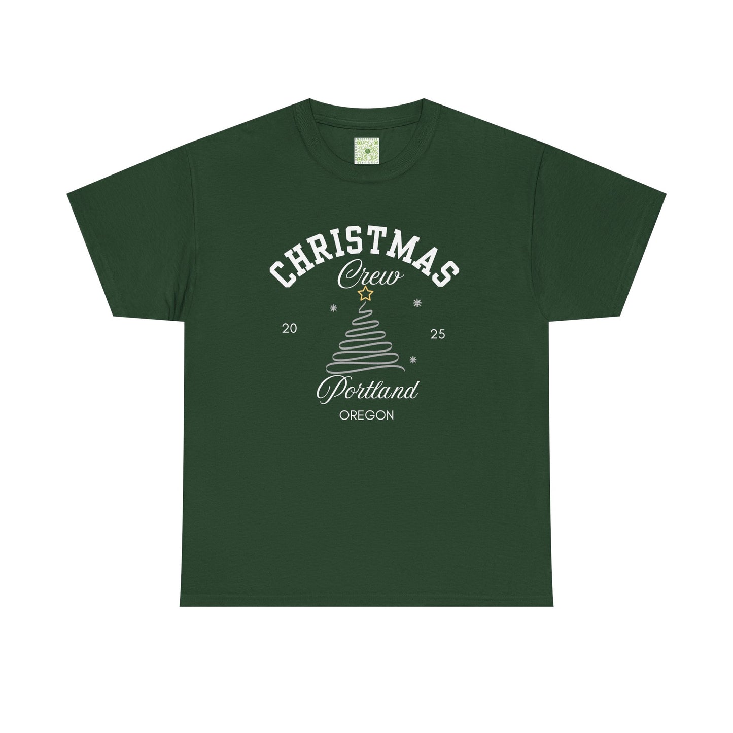 Christmas Crew Shirt 2025, Personalized Holiday Matching Tee, Family Vacation Christmas Outfit