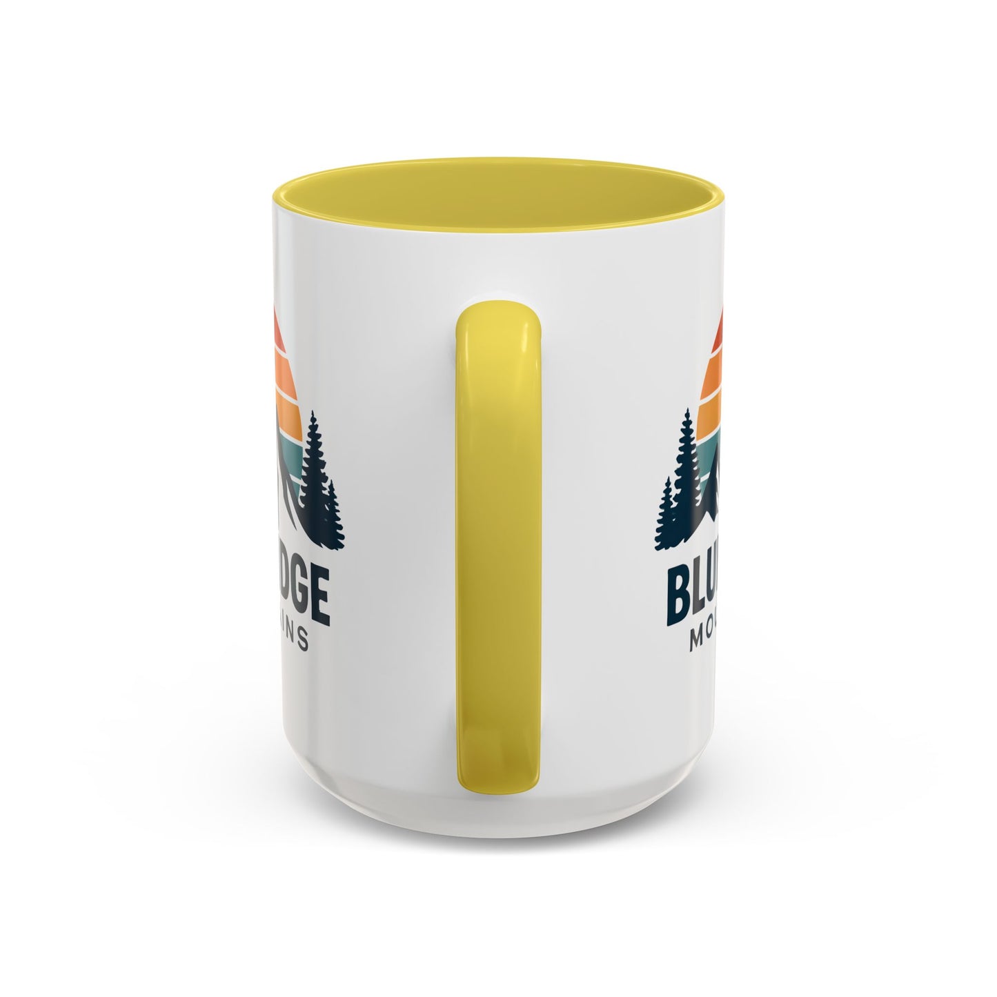 Blue Ridge Mountains, One Happy Camper, Accent Coffee Mug, Blueridge Mug, Blue Ridge Parkway, Camping Coffee Mug, Camping Gift