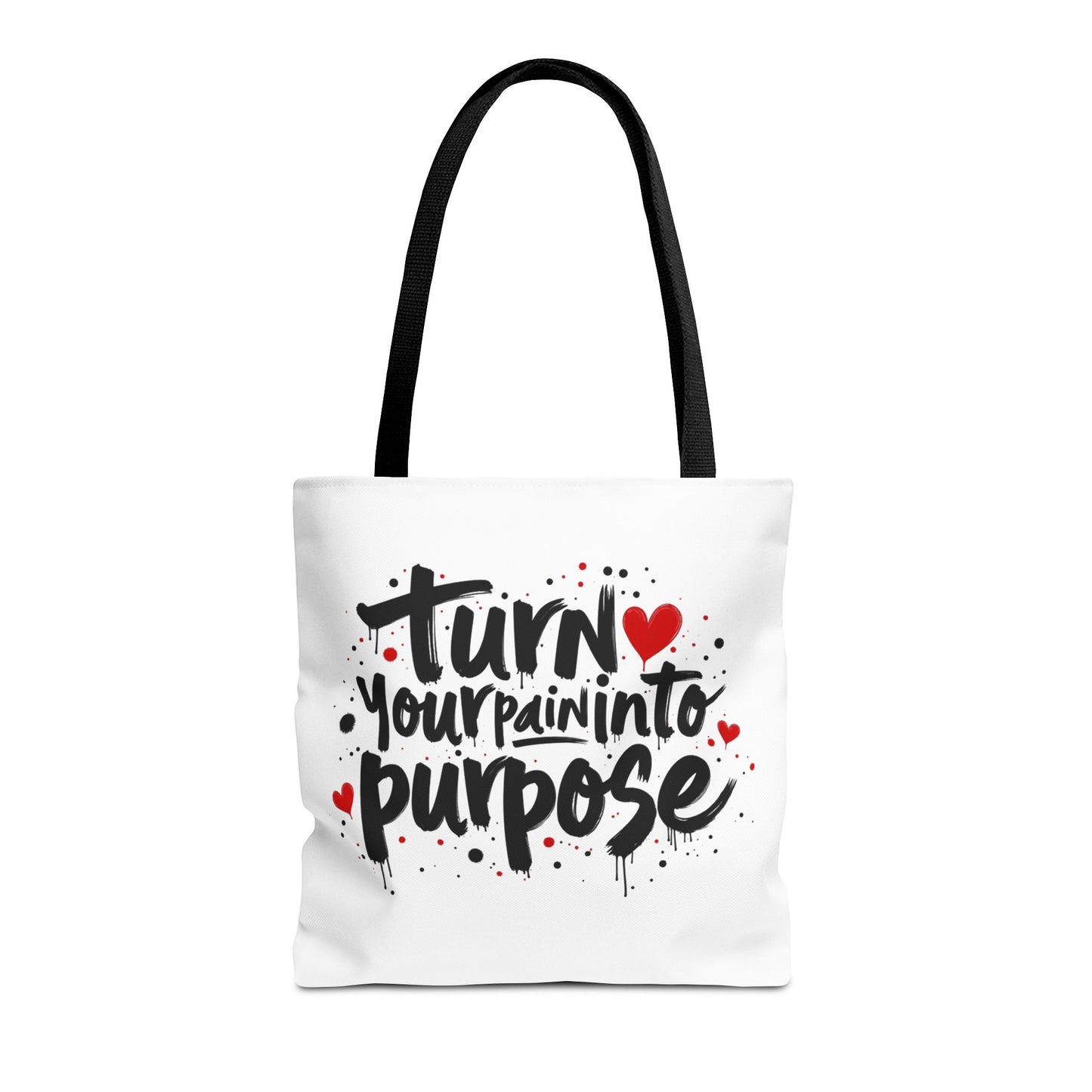 Enneagram 4 Inspirational Tote Bag, Turn Your Pain Into Purpose, Enneagram Type 4, Self Growth, Personality Types