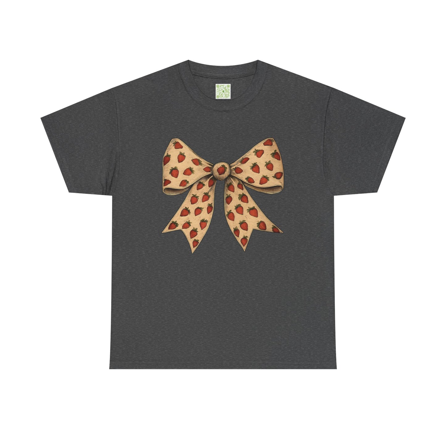 Strawberry Coquette Bow Shirt, Cute Summer Shirt, Summer Vibes, Strawberry Season Tee, Coquette Summer, Strawberry Top